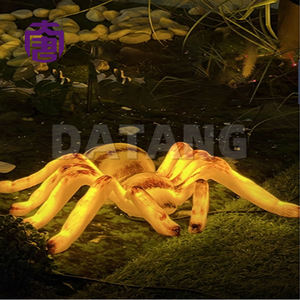 Modelo de Araña Dinámica Personalizada, IP65 Resistente a la Lluvia, Iluminación LED para Exteriores, Decoración de Jardín para Halloween y Navidad, Iluminación Moderna para Césped - Product Image 3