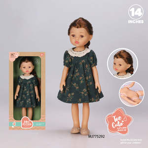Muñecas Reborn de 14 Pulgadas al por Mayor, Muñeca que Llora, Juguetes Educativos Musicales Realistas, Vestido de Princesa, Contáctenos, <span class=keywords><strong>Bebé</strong></span> Realista Unisex - Product Image 5