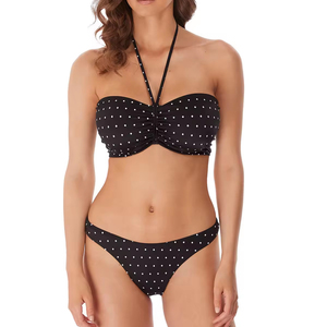 Tùy chỉnh kỹ thuật số in đồ Bơi Vải cho phụ nữ Micro Bikini chuỗi cực bền vững đồ bơi - Product Image 1
