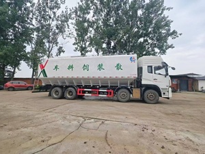 Semirremolque de 45 metros cúbicos para transporte de polvo a granel, grano, alimento para animales, camión cisterna tipo silo, semirremolque de 3 ejes tipo V. - Product Image 4