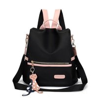 Mochila Antirrobo Grande Premium de Tela Oxford para Mujer, Moderna, para Viajes y Uso Diario, Diseño de Mochila Oxford