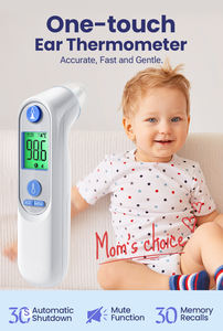 长电池寿命液晶红外温度计与500数据存储可充电和usb-c充电耳朵应用 - Product Image 6