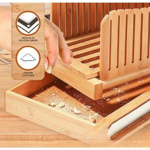 Leggenda pieghevole mini <span class=keywords><strong>pane</strong></span> bagel pagnotta affettatrice Baguette mitra <span class=keywords><strong>toast</strong></span> in legno di bambù affettatrice per <span class=keywords><strong>pane</strong></span> con coltello per il <span class=keywords><strong>pane</strong></span> fatto in casa - Product Image 4