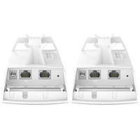 Puente Inalámbrico para Exteriores TPLINK 100/1000BASET 802.11n, 115 km, Transmisión de Larga Distancia de Uno a Muchos, Plug-and-Play, para el Hogar