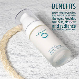 Cuidado de la Piel, Hidratante con Extracto de Caviar, Intensivo Antienvejecimiento para Ojos, Antiarrugas, Colágeno Activo, Contorno, Caviar Oceánico - Product Image 2