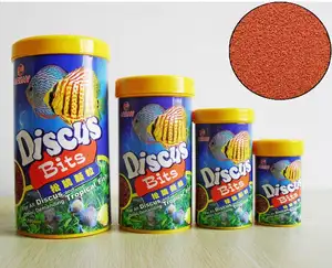 Bit completa Discus Granuli Pesci Tropicali Cibo per Pesci Angelo Guppy Discus Fish Food Feeder