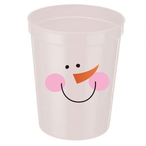 Gobelets en plastique réutilisables de 16 oz pour fêtes de Noël et événements festifs, personnalisables et en gros - Product Image 4