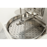 JABS 2025 nouveau modèle Commercial 4 brûleurs Doner Kebab Grill Moyen-Orient électrique poulet viande Barbecue rotatif Shawarma Machine