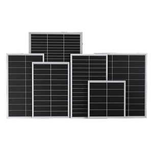 50W 100W 120W 200W 300W đầy đủ màu đen năng lượng mặt trời bảng điều khiển mono tế bào hpbc 12V 24V 36V 48V Kính PV năng lượng mặt trời bảng điều khiển cho off-lưới năng lượng mặt trời hệ thống - Product Image 4