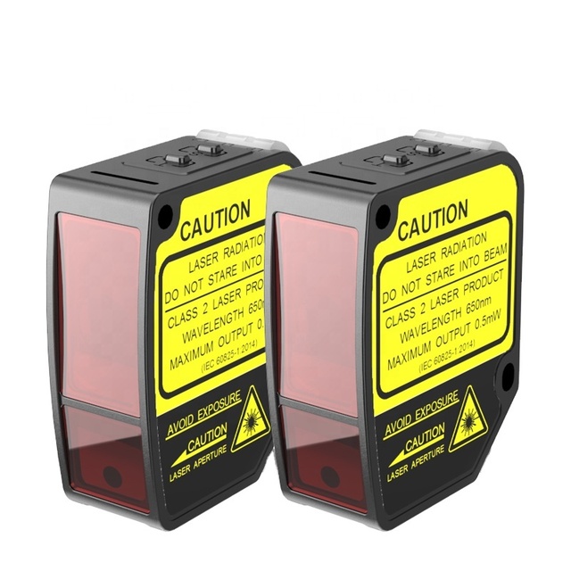 LANBAO IP67 Plastic Laser Distance Measuring Sensor with OLED Display CE