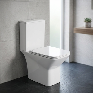 Inodoro dividido de WC montado en el suelo de baño de dos piezas sanitario de cerámica directo de fábrica india a precio barato - Product Image 1