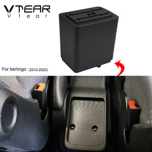 Vtear Boîte d'Accoudoir Centrale Style Auto, <span class=keywords><strong>Accessoires</strong></span> USB ABS pour Citroën <span class=keywords><strong>Berlingo</strong></span> Peugeot Partner Tepee - Product Image 2