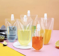 Squeeze pochettes rechargeables paquets de liquide jus gelée boisson Bolsas Para Bebidas pochette à bec debout sac pour la nourriture