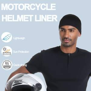 Under Helmet Control Breathable Cooling <b>Skull</b> <b>Cap</b> For <b>Men</b> Women Hard Hat Liner Helmet Liner Trucker <b>Cap</b> Adult Unisex - Product Image 4