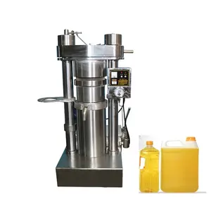 Máquina de imprensa de óleo de pinha hidráulica, para extrato, faça óleo de côco, milho