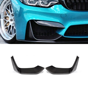 Accesorio Decorativo de Fibra de Carbono para las Esquinas de Entrada de Aire del Parachoques Delantero, Estilo M3 M4 F80 F82 2014-2018 - Product Image 1