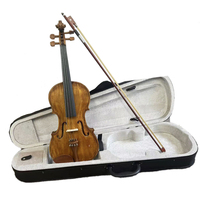 Violon 4/4 en bois massif fait main de haute qualité à prix abordable pour étudiants, avec sac