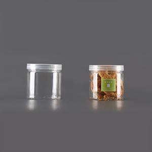 Plastique Transparent 300g <span class=keywords><strong>Miel</strong></span> Large Bouche Pot Vis Top Qualité Alimentaire 250ml Capacité Bonbons Beurre D'arachide Sucre Emballage Sucettes - Product Image 6