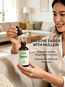 Gotas Herbales Naturales Verdes Sin Alcohol OEM para la Limpieza y Desintoxicación Pulmonar, Apoyo a la Salud Respiratoria para Adultos - Product Image 3