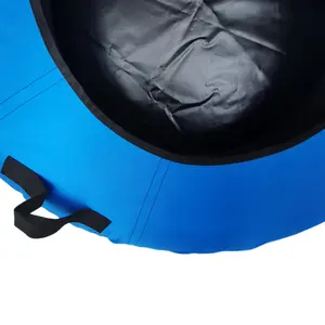 2 Person Inflatable Snow Sled Tube 100cm Towable Inflatable Sledge Snow Tube