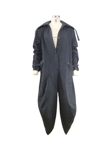 Giacche Casual grandi risvolti e lungo <span class=keywords><strong>trench</strong></span> per <span class=keywords><strong>donna</strong></span> tasche giacca a maniche lunghe - Product Image 6