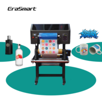 Erasmart Digital 35Cm A3 Ab Film Uv Dtf Hot Stamping Uv mesin cetak Dtf botol cangkir bungkus stiker Printer dengan Laminator