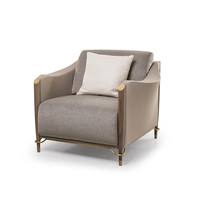 Chaise de loisir moderne, violet, 1 pièce, mobilier de salon