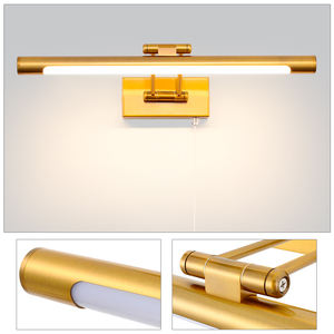 Lámpara de Espejo LED de Pared de 15W y 50CM, Iluminación para Baño y Maquillaje, Color Cromo, Luz Frontal para Espejo/Luz de Tocador/Luz de Maquillaje - Product Image 3