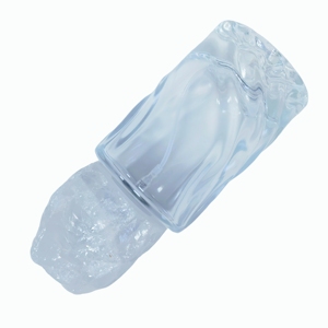 Flacon de parfum en cristal blanc, flacon de parfum rechargeable, conteneur de beauté décoratif en cristal - Product Image 4