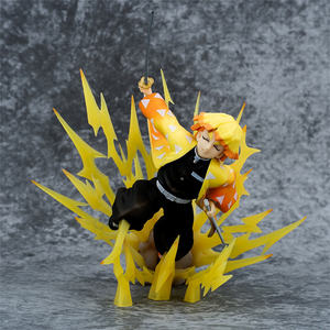 Action Figure di Kimetsu No Yaiba, Agatsuma Zenitsu, <span class=keywords><strong>Personaggio</strong></span> in PVC di <span class=keywords><strong>Demon</strong></span> <span class=keywords><strong>Slayer</strong></span>, Modello Collezionabile 3D - Product Image 2