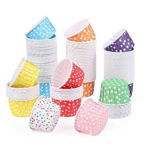 Natural Odorless Cupcake Liners Standard Greaseproof Paper Muffin Baking Cups