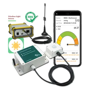 ポータブルIoT温室モニターランプセンサーコントローラーIoTワイヤレス光センサーリモートデータモニタリング