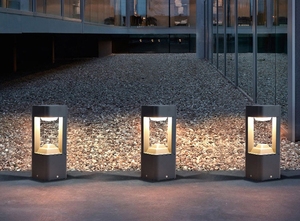 Luminaria de Jardín Pequeña de 150*300mm de Diámetro, Cuerpo de Aluminio, Lámpara LED Moderna para Exteriores en Venta - Product Image 4