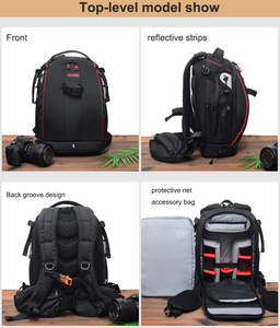 Nouveau <span class=keywords><strong>Sac</strong></span> à Dos <span class=keywords><strong>Photo</strong></span> Grande Capacité 47*31*22CM pour Appareil <span class=keywords><strong>Photo</strong></span> Numérique Portable d'Extérieur – <span class=keywords><strong>Sac</strong></span> à Dos d'Épaule pour Appareil <span class=keywords><strong>Photo</strong></span> Reflex Numérique - Product Image 6