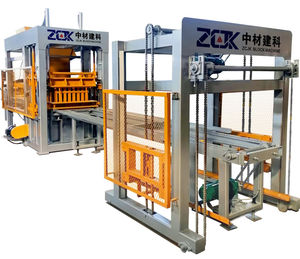 Maquinaria Automática <span class=keywords><strong>para</strong></span> la Fabricación <span class=keywords><strong>de</strong></span> Ladrillos <span class=keywords><strong>de</strong></span> Pavimento, Mezcladora <span class=keywords><strong>de</strong></span> Arena, Grava, Cemento y Concreto - Product Image 2