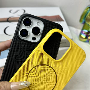 Nouvelle coque de téléphone portable de refroidissement magnétisé sans fil pour IPhone13 14 15 16Pro coque rigide en TPU PC pour Xiaomi 14 15Pro pour <span class=keywords><strong>HUAWEI</strong></span>.P70 - Product Image 4