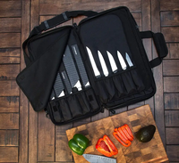 Sac de transport professionnel pour couteaux de haute qualité, sac de rangement portable pour outils de chef, sac à couteaux