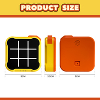 Juguete de juego de robot Tic Tac Toe, consola de rompecabezas de mano 3 en 1, juego de mesa, máquina electrónica de viaje portátil