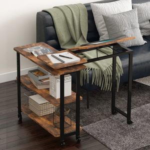 Source Manufacturers Sofa <strong>Side</strong> <strong>Table</strong> Storage Mobile Sofa <strong>Table</strong> Can Be <strong>Rotated</strong> and Tilted Plate and Laptop Support <strong>Side</strong> <strong>Table</strong> - Product Image 3