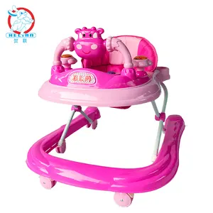 BLM new plastic optional color cheap price 6 months - 3 years walkers for musical baby with seat