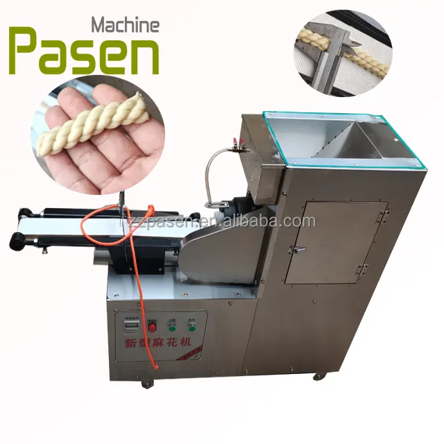 Bulk Hanf Blumen Brezel Making Machine Teig Brot Sticks Twist ing Machine Mehrsträngige Soft Brezel Stick Extruder Maschine