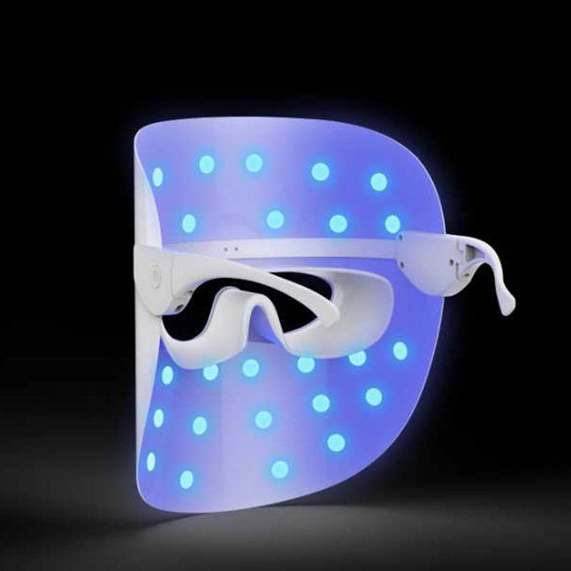 3D светодиодная беспроводная световая терапевтическая маска для лица, светодиодная светящаяся маска для удаления морщин