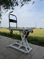 Chariot élévateur électrique portable 2026, transpalette autoporteur, gerbeur à batterie, plateforme de levage hydraulique pour camion