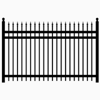 Rampe et balustrades contemporaines en fer forgé JGN pour ponts routiers, porches et escaliers de villas, faciles à assembler soi-même