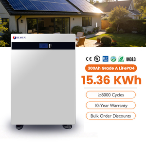 Estación de Energía Portátil LiFePO4 51.2V 48V 100Ah 200Ah 300Ah ESS, Almacenamiento de Energía Móvil con Ruedas, Batería de Respaldo de 15KWh para Exteriores - Product Image 1