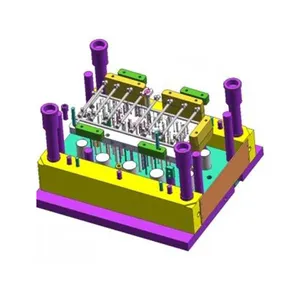 Plastic Spuitgietmachine Voor Luchtfilter Onderdelen Element