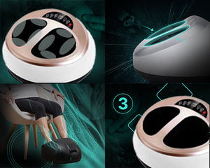 Chinesische Fabrik Japanische elektrische Wärme Fuß <span class=keywords><strong>massage</strong></span> gerät Maschine Home Entspannung mit Airbag Full Wrap Bein <span class=keywords><strong>massage</strong></span> gerät - Product Image 5