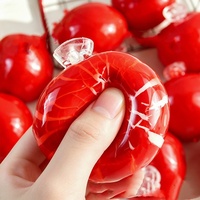 Nouvelles Boules Squishy Croustillantes Personnalisables Tangyuan Mini-Boules Jouet Squishy à la Vaseline Boule Anti-Stress à l'Huile de Coco