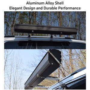 Nouvelle conception de tente de <span class=keywords><strong>douche</strong></span> latérale pour voiture <span class=keywords><strong>avec</strong></span> coque en aluminium <span class=keywords><strong>et</strong></span> éclairage LED pour camping, toilettes <span class=keywords><strong>et</strong></span> bain - Product Image 3