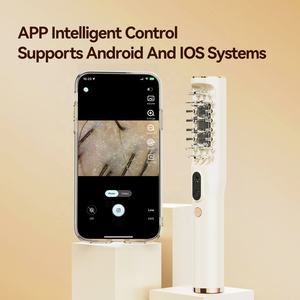 Elétrica <span class=keywords><strong>Scalp</strong></span> <span class=keywords><strong>Massager</strong></span> Cabelo <span class=keywords><strong>Massager</strong></span> Terapia Promove o crescimento do cabelo Óleo Essencial <span class=keywords><strong>Scalp</strong></span> Hair Follicle Testing Cabeça Massagem Pente - Product Image 2